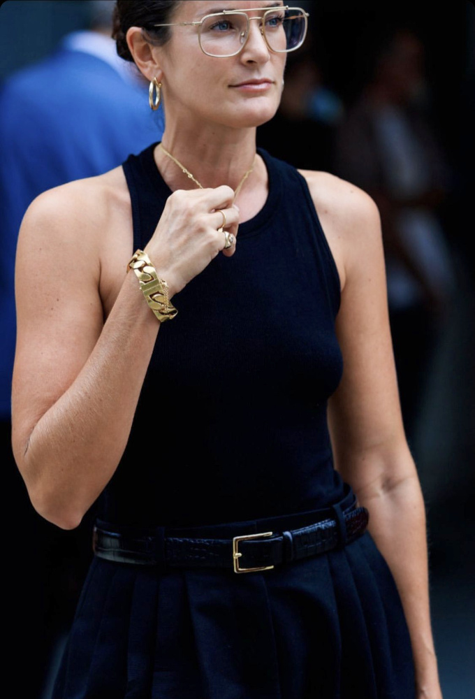 Le parfait total look noir #408
