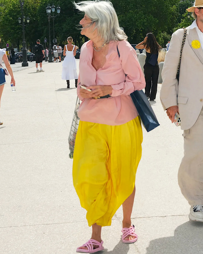 Rose + jaune = le bon mix