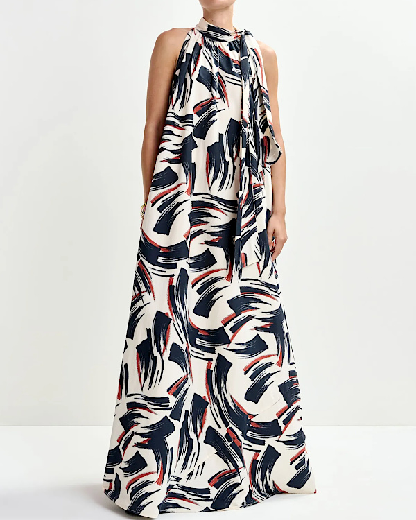 Robe Jayda | Rouge foncé