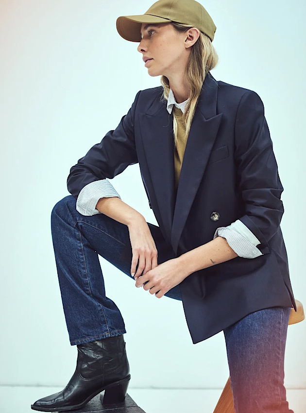 Quand les santiags s'invitent au sein du style preppy !
