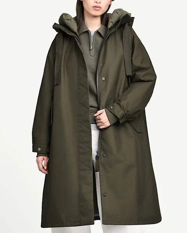Parka vert kaki