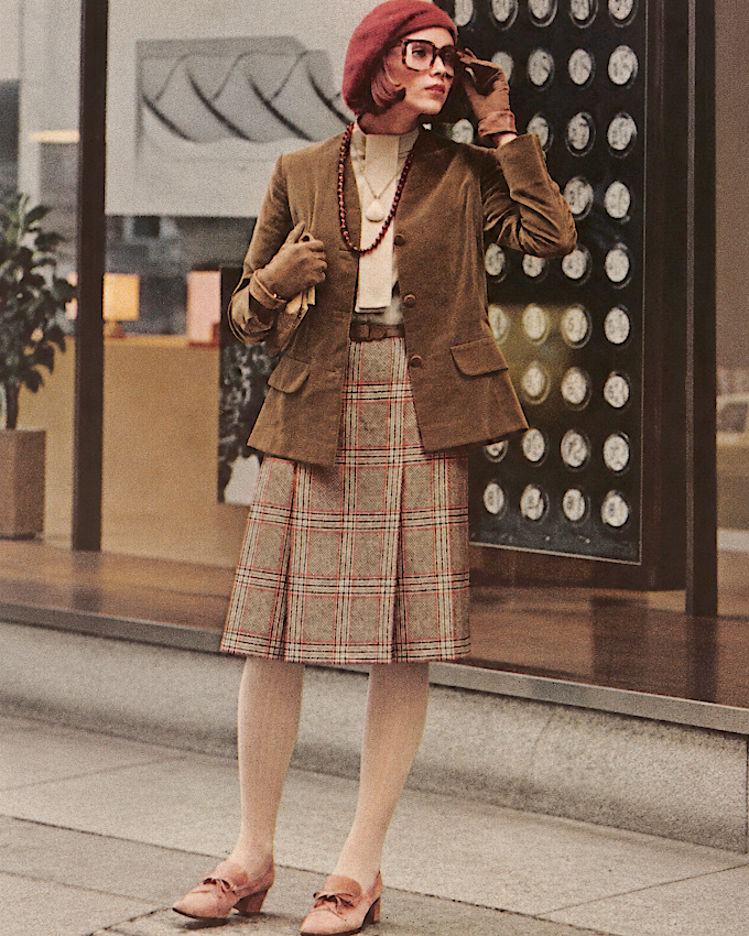 Gucci époque Alessandro Michele ? Non, silhouette Jerry Silverman de 1972 !